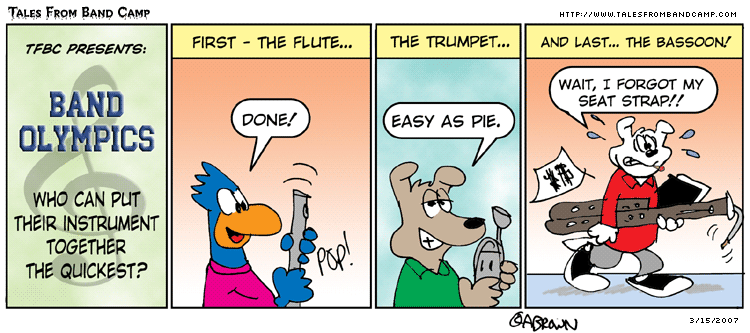 marching band jokes flute